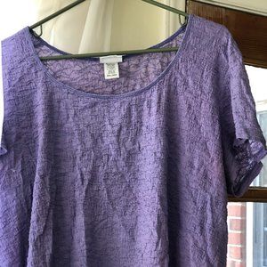 Purple Lace Top- Jaclyn Smith